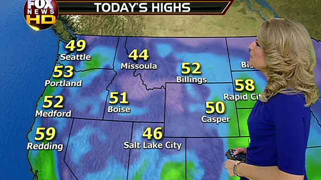 Fox Northern & Mid-Western Weather Forecast: 3/7