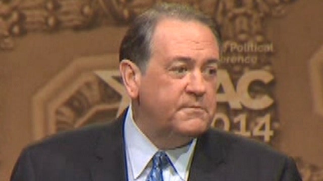 Mike Huckabee speaks at CPAC