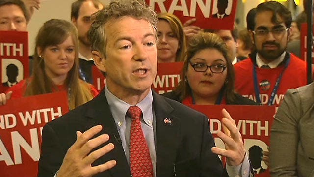 Rand Paul: 'I'm not afraid to challenge the president'