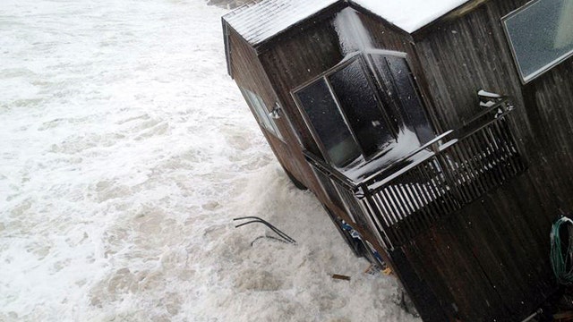 Late-winter storm brings dangerous flooding in New England