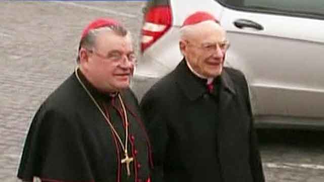 Catholics await word about conclave start