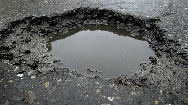 Potholes plague nation's roadways