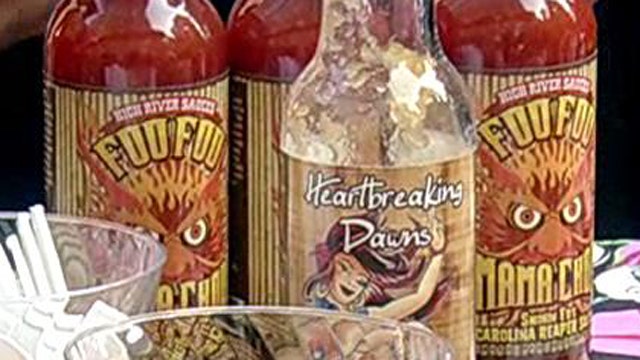 Feel the burn: Testing taste buds with hot sauces