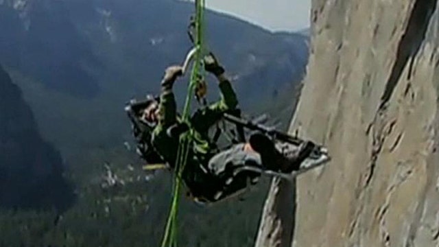 Man with cerebral palsy climbs El Capitan