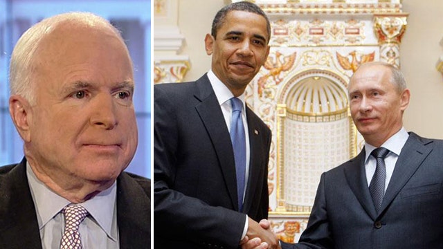 McCain blasts Obama’s 'total misreading' of Putin