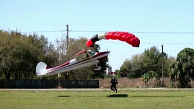 Skydiver collides with small airplane