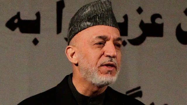 Afghan President Karzai claims US colluding with Taliban