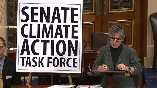 Senate Democrats hold all-nighter to tackle climate change