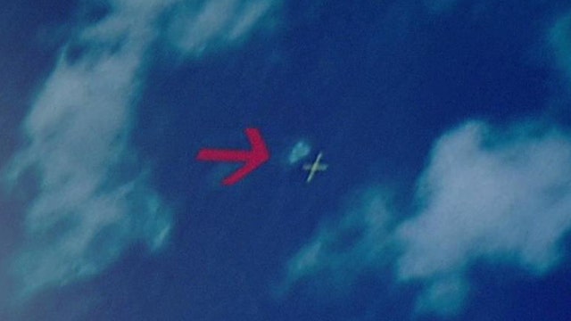 Satellite images may show Malaysia Airlines crash site