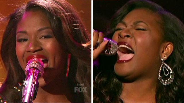 The competition heats up the stage live on 'American Idol'