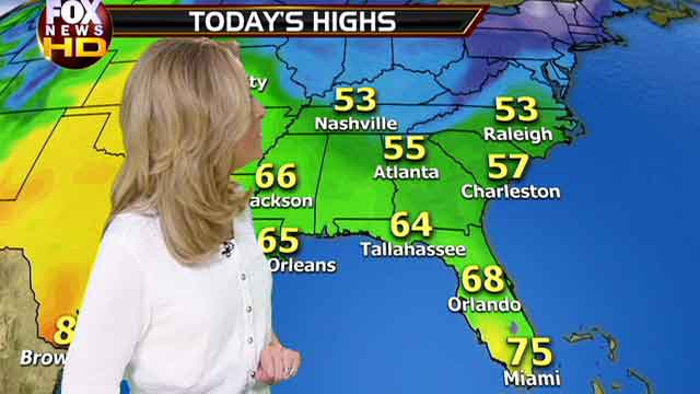 Fox Southeastern Weather Forecast: 3/14