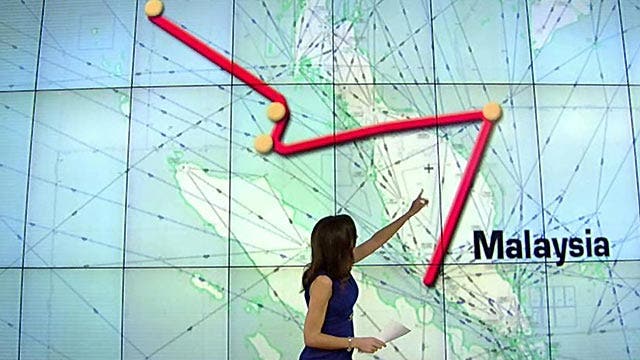 A look at Malaysia Airlines jet's mysterious course