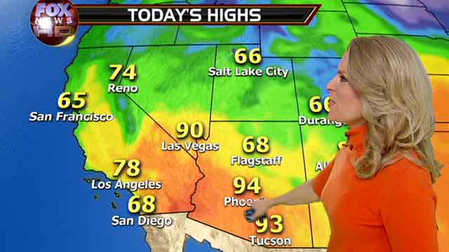 Fox Southwest/Central Weather Forecast: 3/15