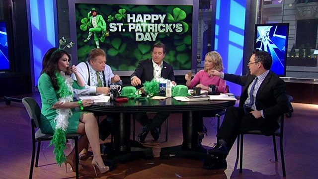 'The Five' celebrate St. Paddy's with milk and cookie shot