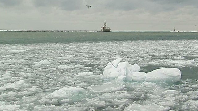 Snow, ice raising Great Lakes water levels 