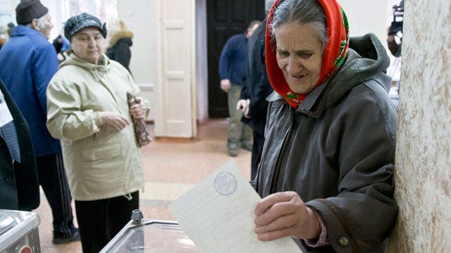 Crimean voters choose to rejoin Russia