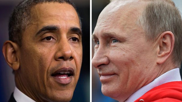 Obama picks NCAA bracket; Putin redraws Russia's borders