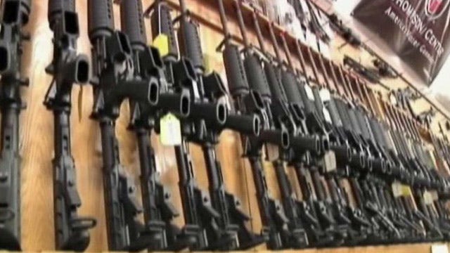 Assault weapons ban dropped from Senate gun control bill 