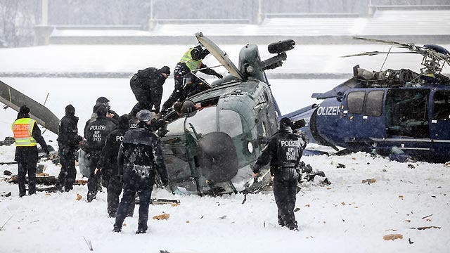 Around the World: Helicopters collide in snowstorm