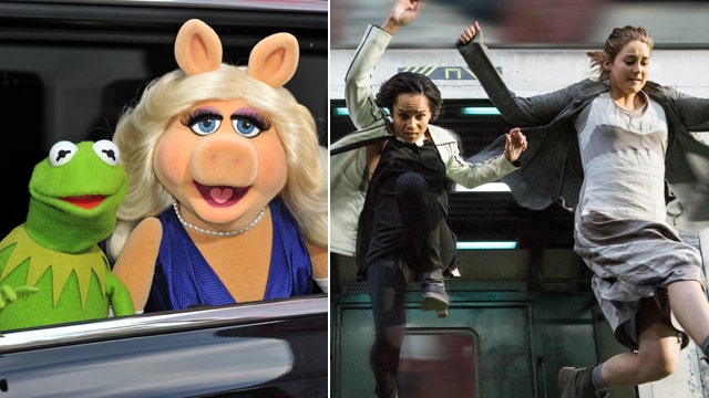'Divergent,' 'Muppets' set for box office battle