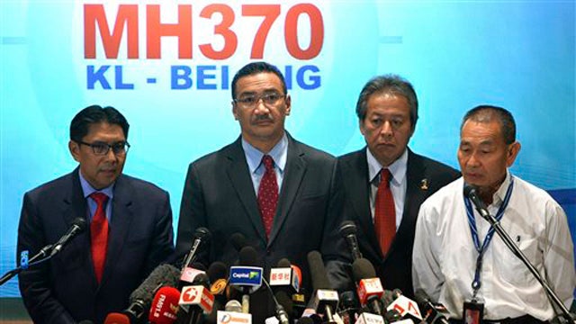 The media's coverage of missing Malaysian flight 370