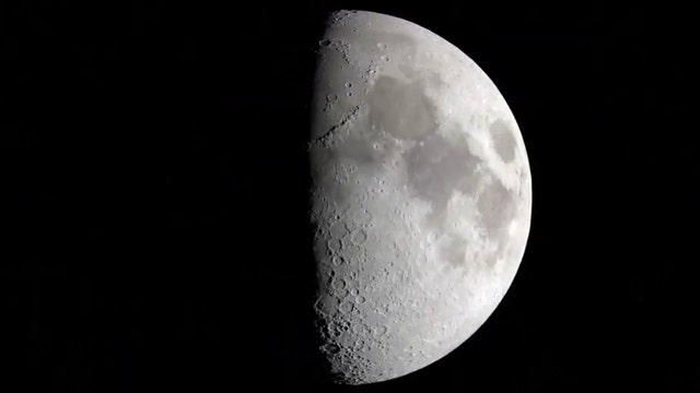 NASA peeks at dark side of the moon