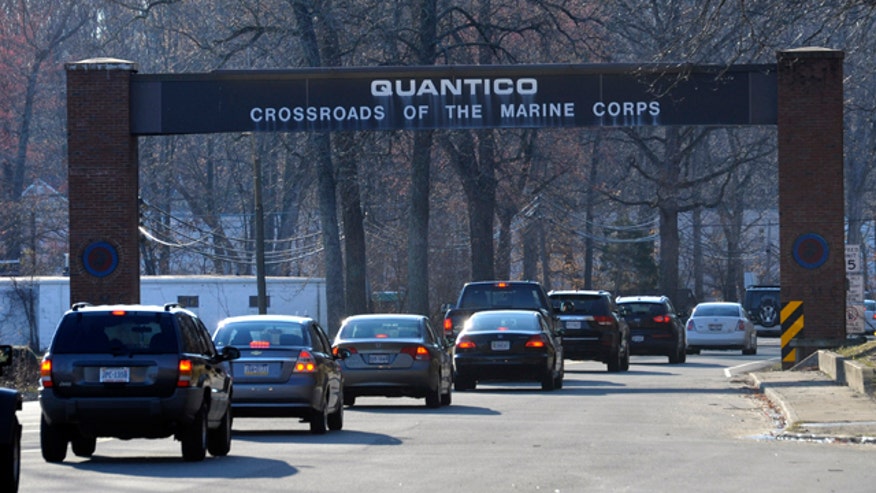 Authorities investigate shooting at Quantico Marine base in Virginia