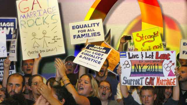 Battle over gay marriage heats up as issue heads to SCOTUS