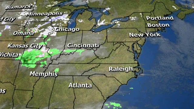 National forecast for Tuesday, March 25