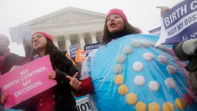 Supreme showdown over ObamaCare's contraception mandate