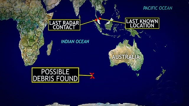 Clues from the missing airliner