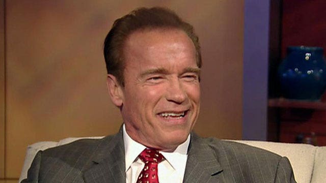 Arnold Schwarzenegger talks new action film 'Sabotage'