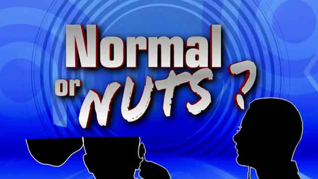 Husband insists I taste his food: Normal or Nuts?