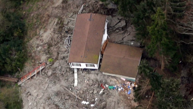 34 homes evacuated after Washington landslide