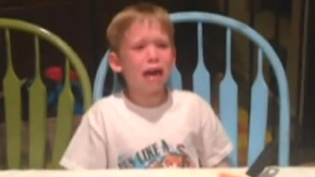 Boy has mini-meltdown upon learning he’ll have a new sister