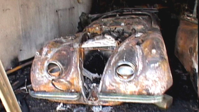 'Geraldo' vault: Garage fire destroys Geraldo's vintage cars