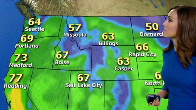 Fox Northern & Mid-Western Weather Forecast: 3/29