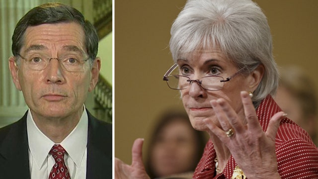 Barrasso: White House won't come clean on ObamaCare numbers