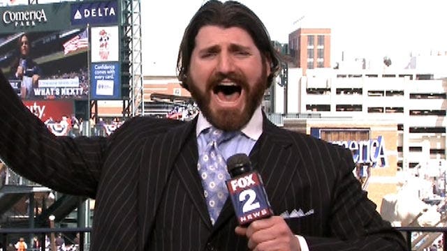 Fired singing hot dog vendor at MLB opening day in Detroit