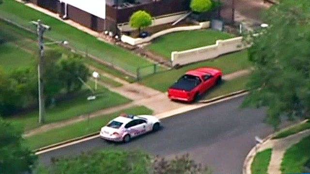 Dangerous car chase unfolds in Australia
