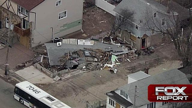 Aerial tour reveals scope of Sandy's impact