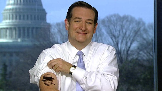 Sen. Ted Cruz gets inked?