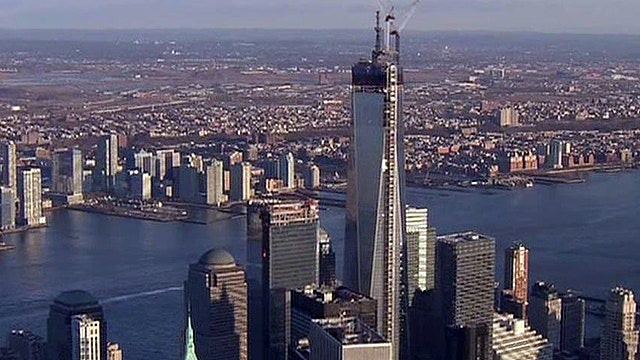 Sneak peek at view from top of One World Trade Center