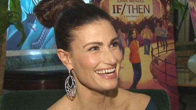 Idina Menzel brings her famous pipes back to Broadway