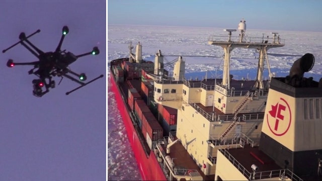 Drones help shipping company navigate dangerous waters