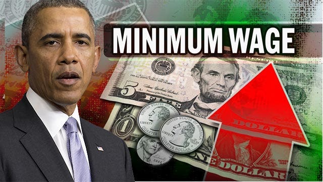 Obama riding health care momentum to raise minimum wage?