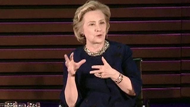 Hillary Clinton calls for less partisan politics