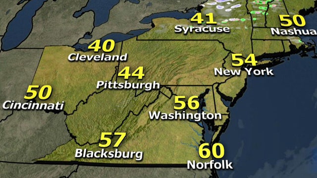 National forecast for Saturday, March 5