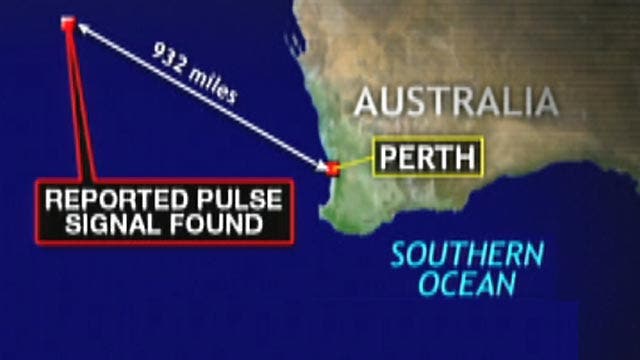 Search for MH370: Reported 'pulse signal' in Indian Ocean