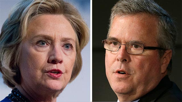 Setting the stage for a Bush vs. Clinton rematch?